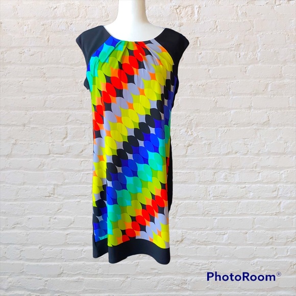 London Times Dresses & Skirts - London Times Multicolor Rainbow Pride Dress